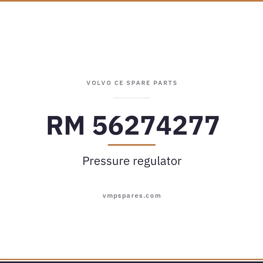 RM 56274277 – Pressure regulator