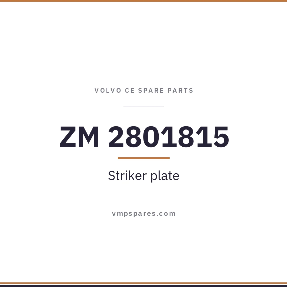 ZM 2801815 – Striker plate