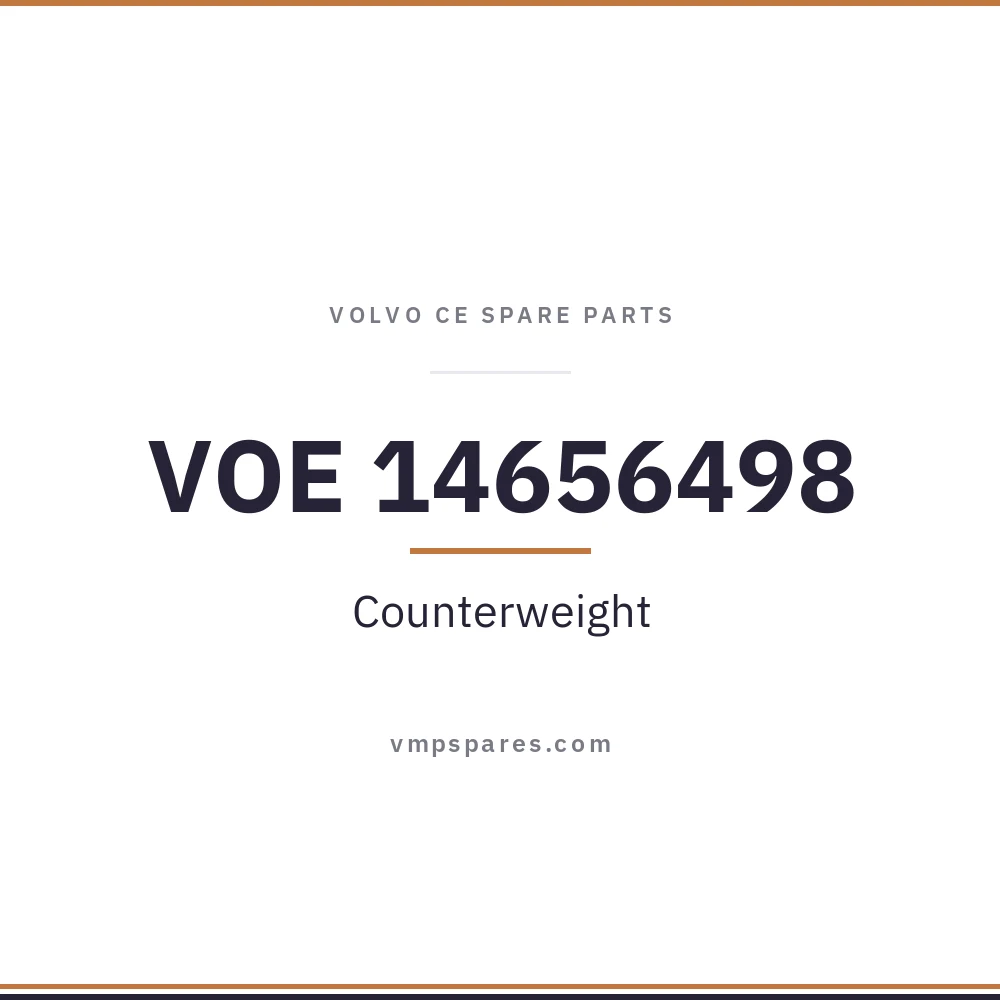 VOE 14656498 – Counterweight