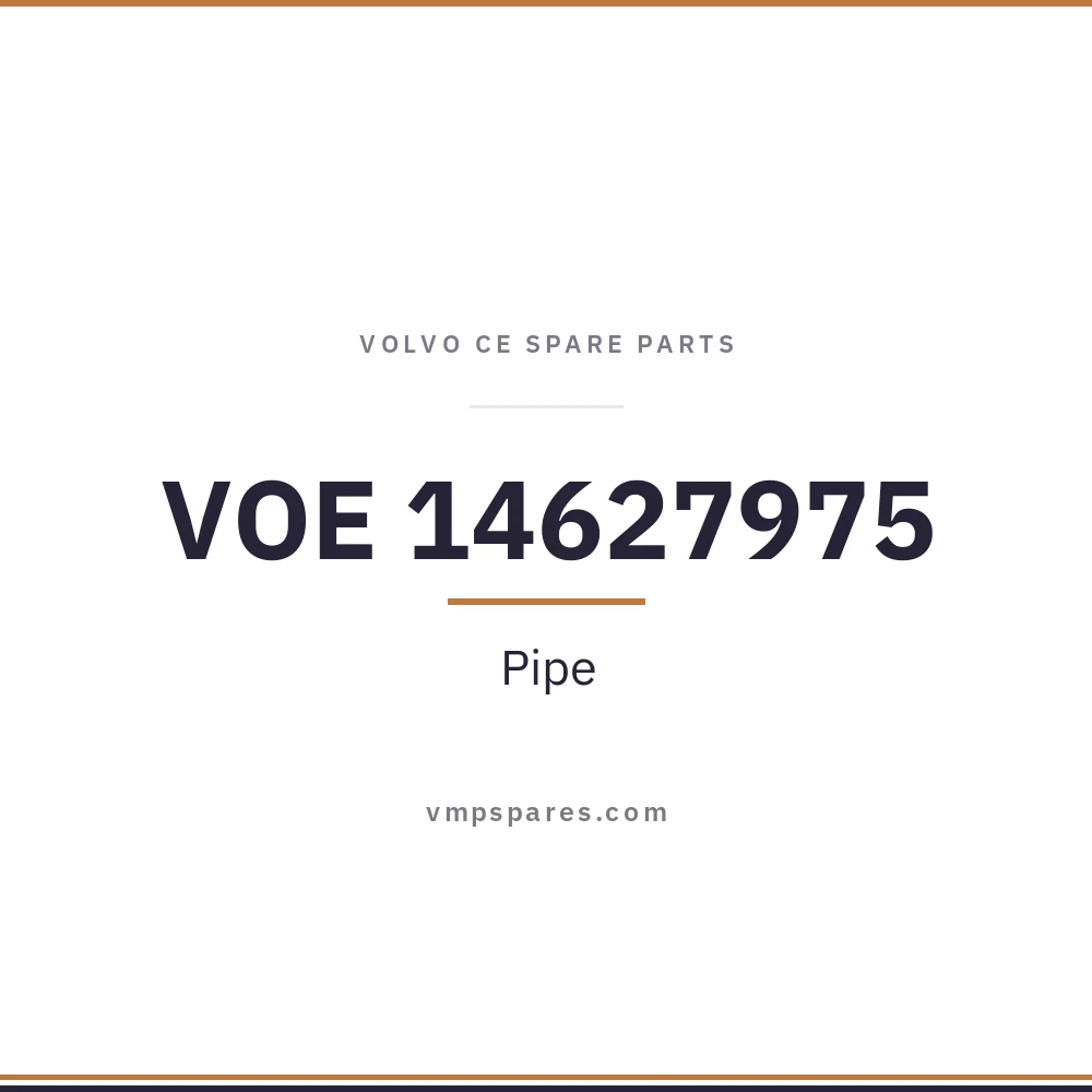 VOE 14627975 – Pipe