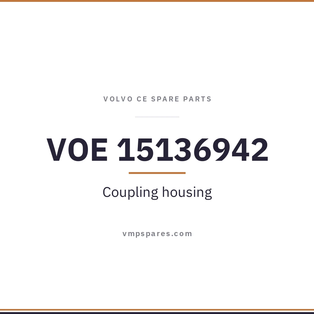 VOE 15136942 – Coupling housing