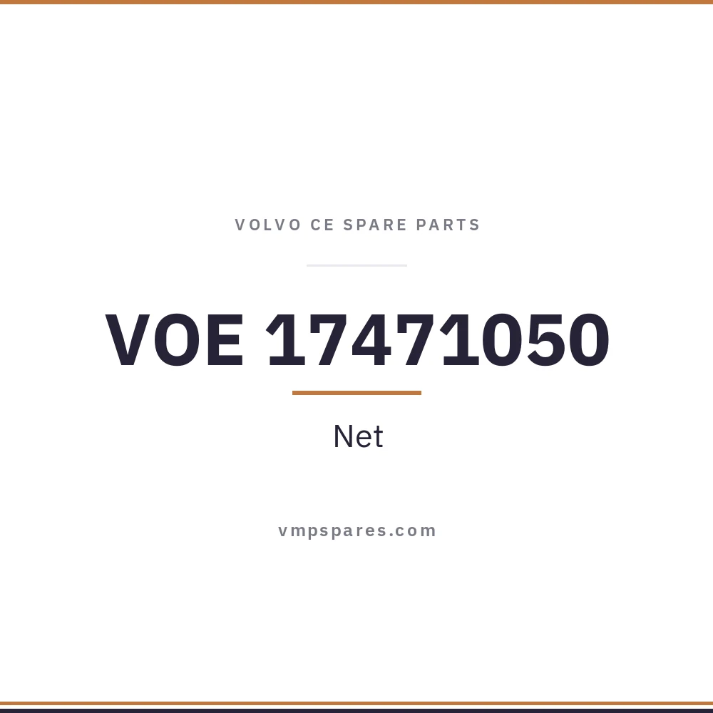 VOE 17471050 – Net