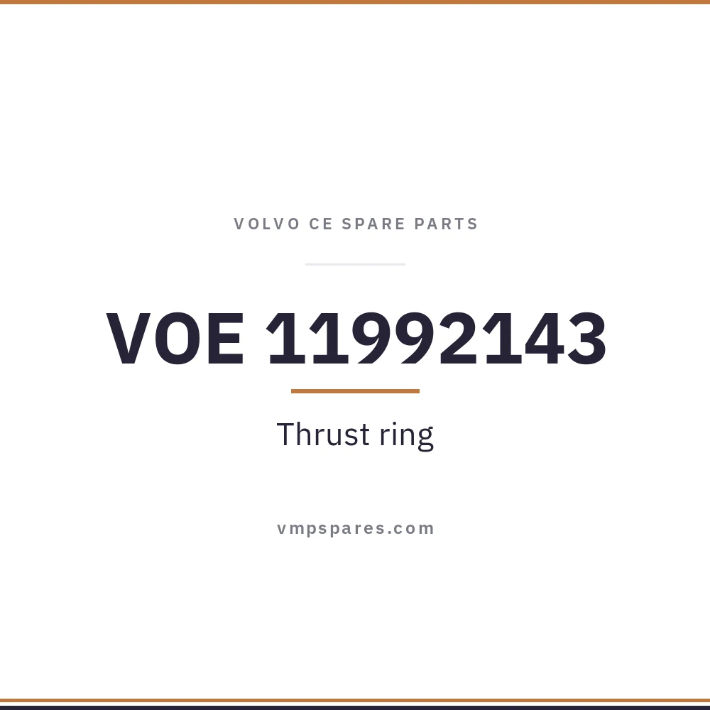VOE 11992143 – Thrust ring