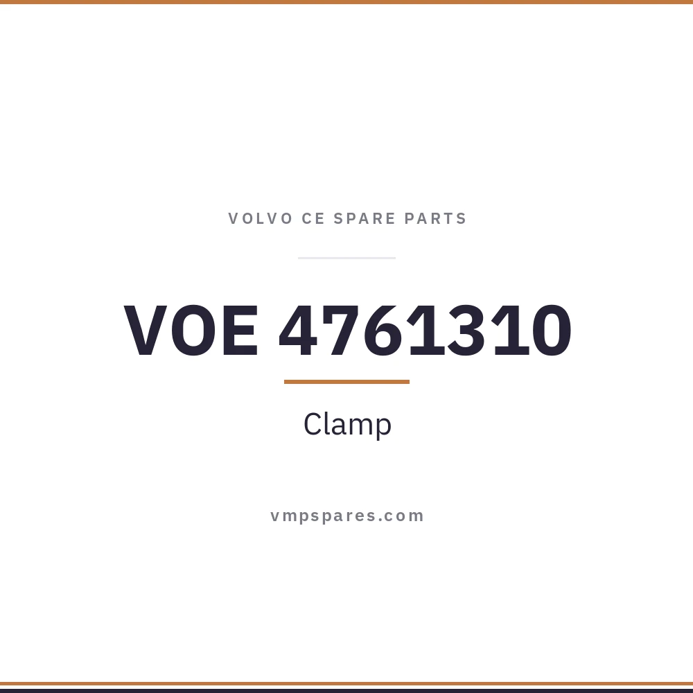 VOE 4761310 – Clamp