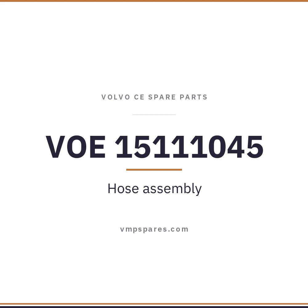 VOE 15111045 – Hose assembly