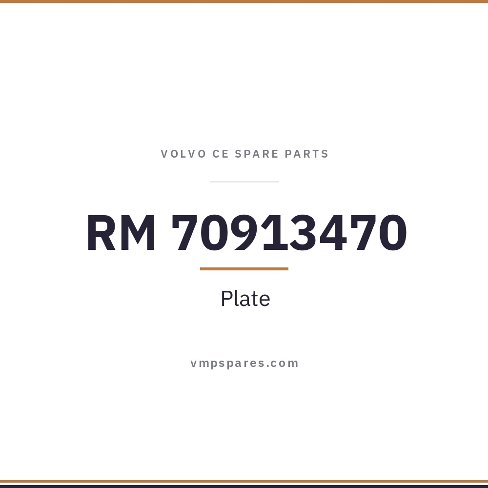 RM 70913470 – Plate