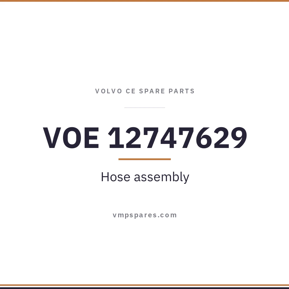 VOE 12747629 – Hose assembly