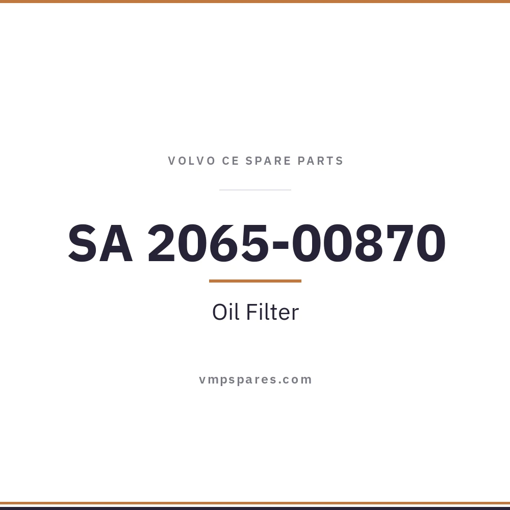 SA 2065-00870 – Oil Filter
