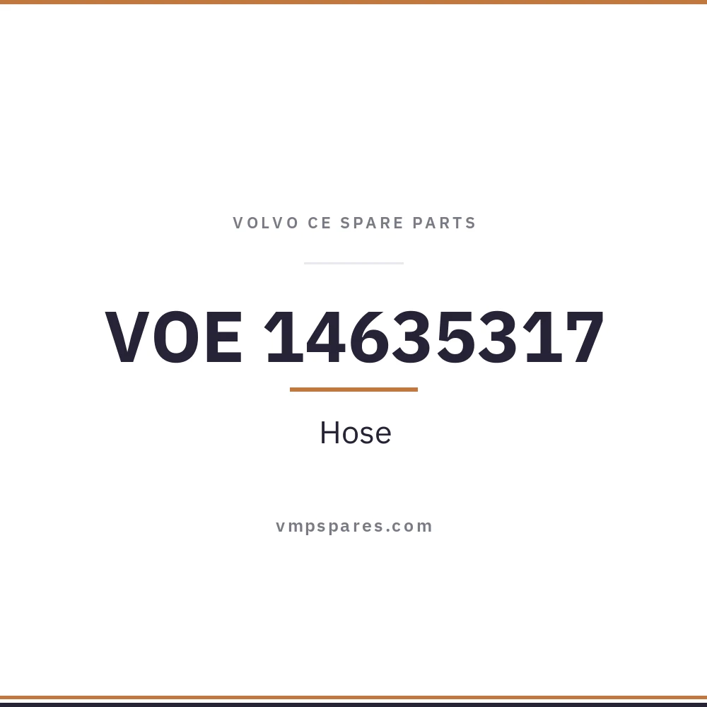 VOE 14635317 – Hose