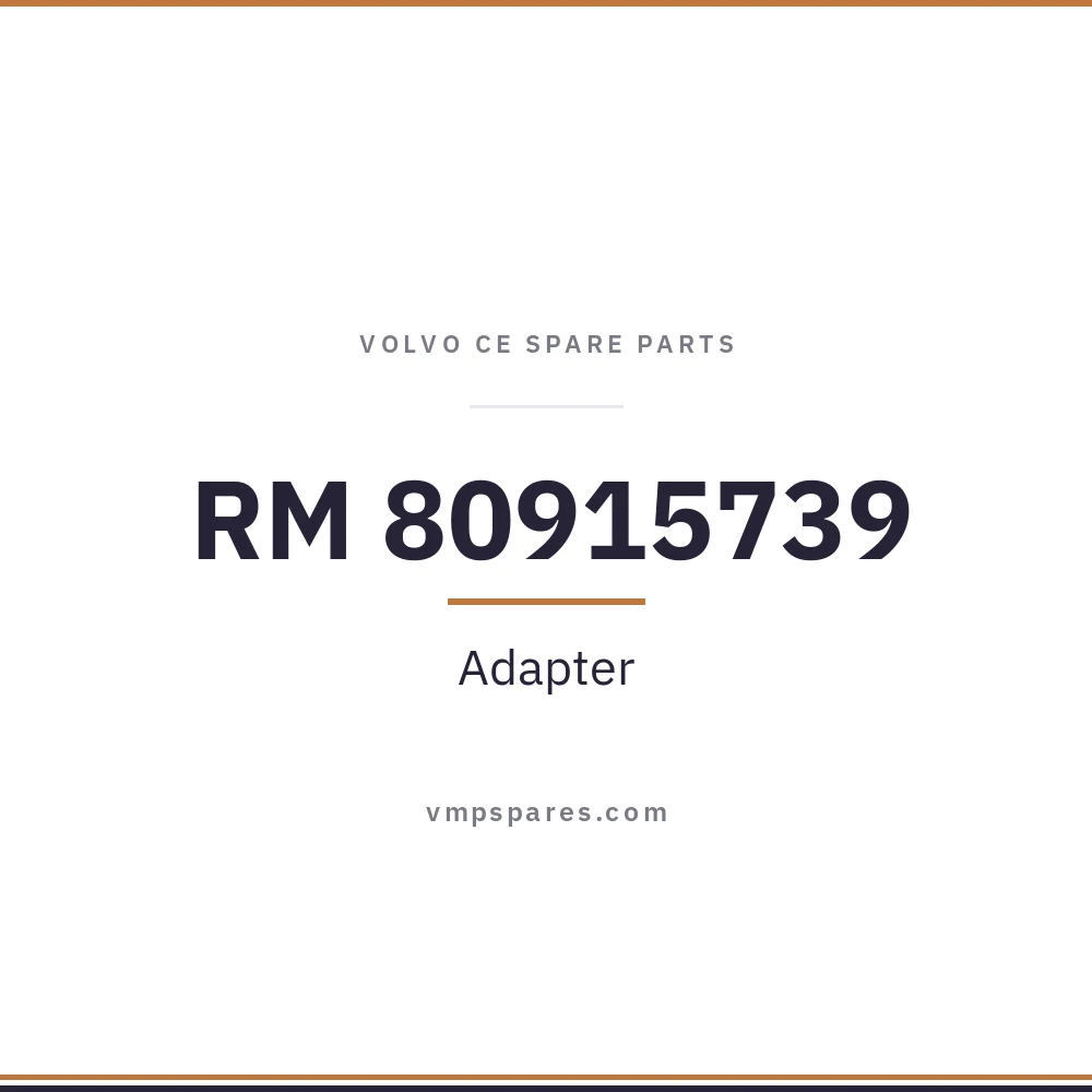 RM 80915739 – Adapter