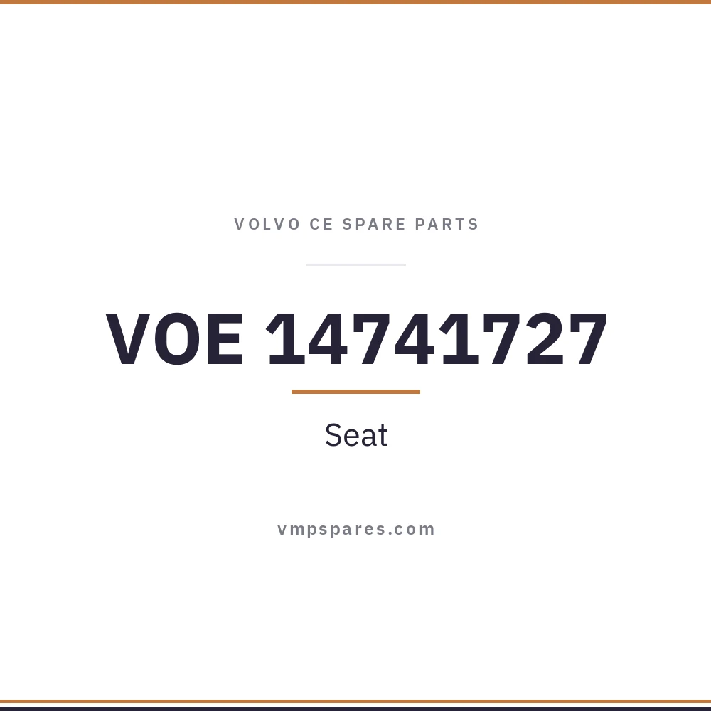 VOE 14741727 – Seat