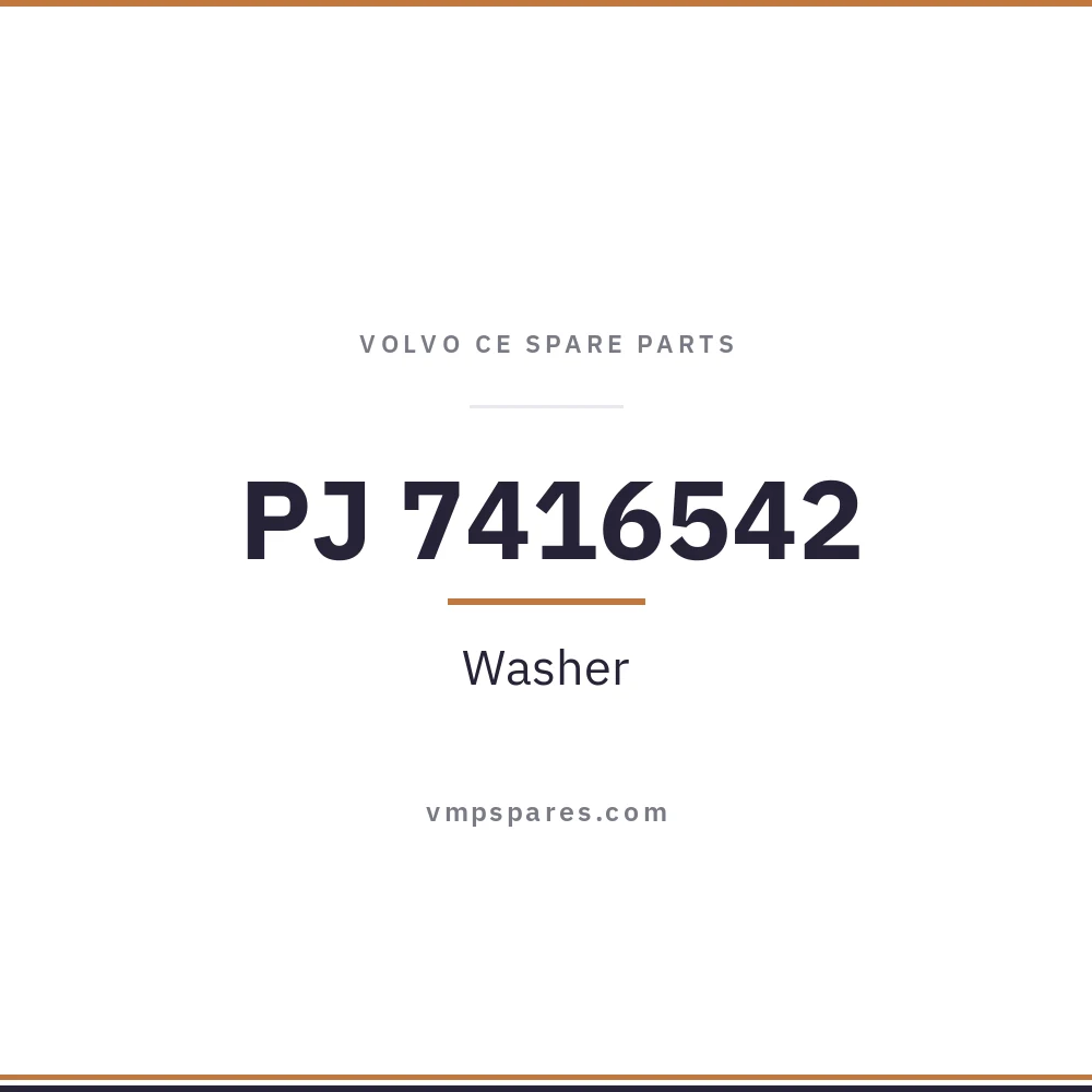 PJ 7416542 – Washer