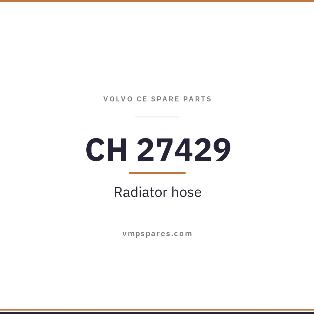 CH 27429 – Radiator hose
