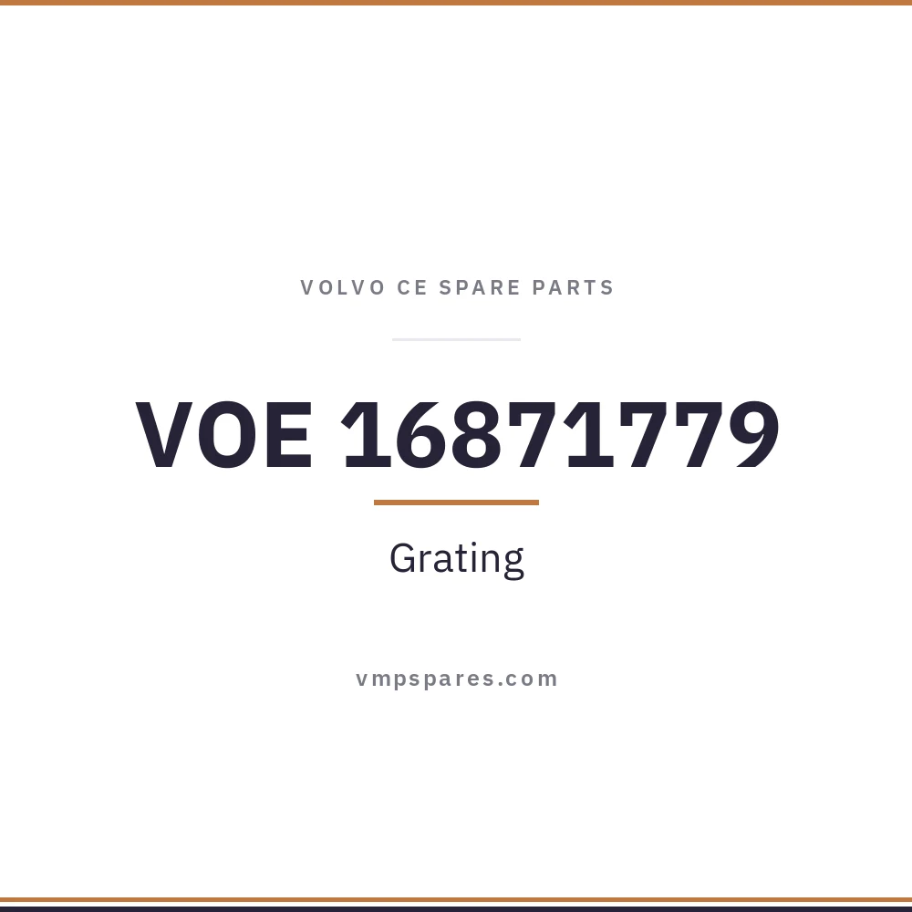 VOE 16871779 – Grating