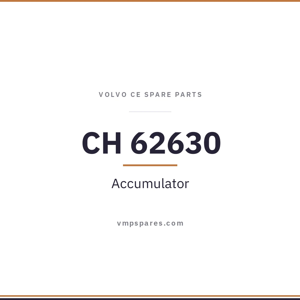 CH 62630 – Accumulator