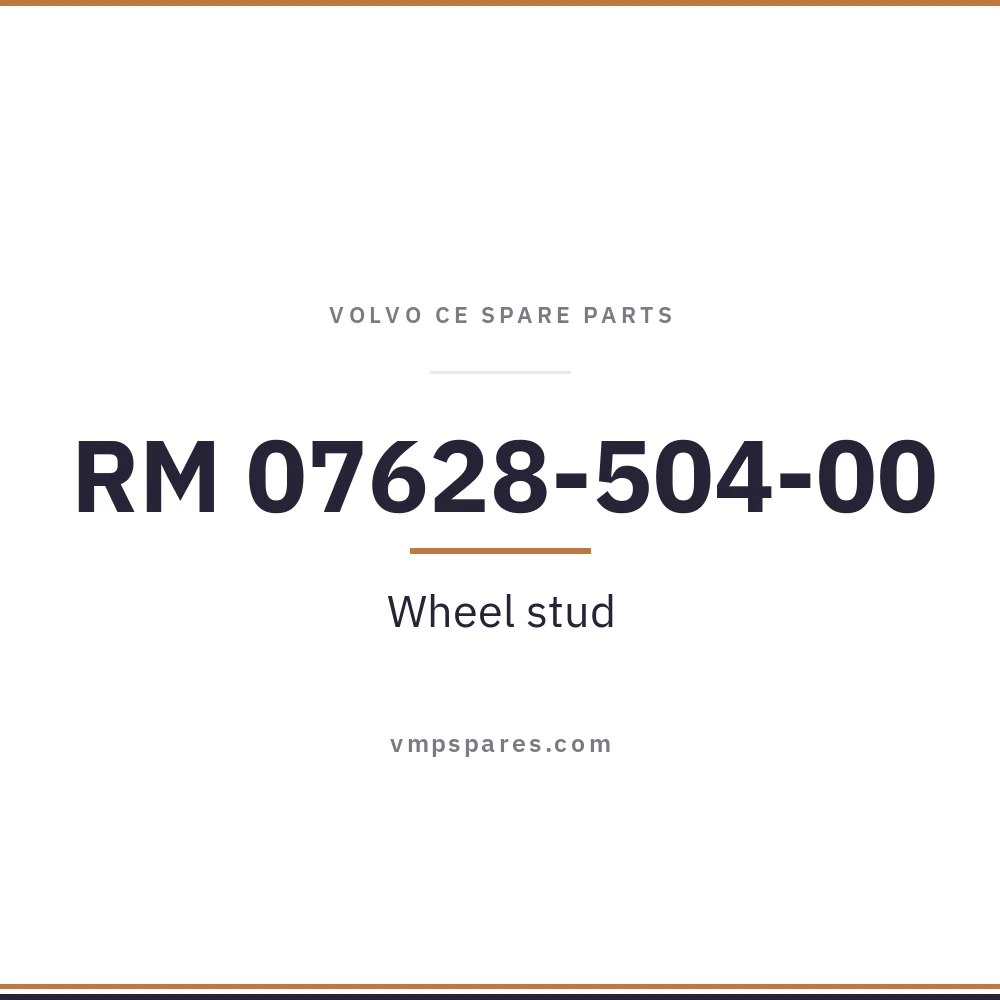 RM 07628-504-00 – Wheel stud