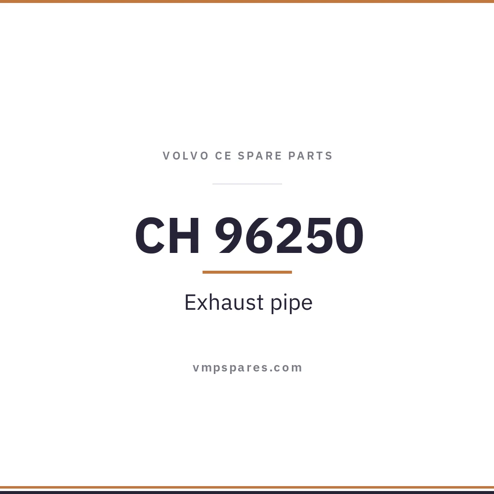 CH 96250 – Exhaust pipe