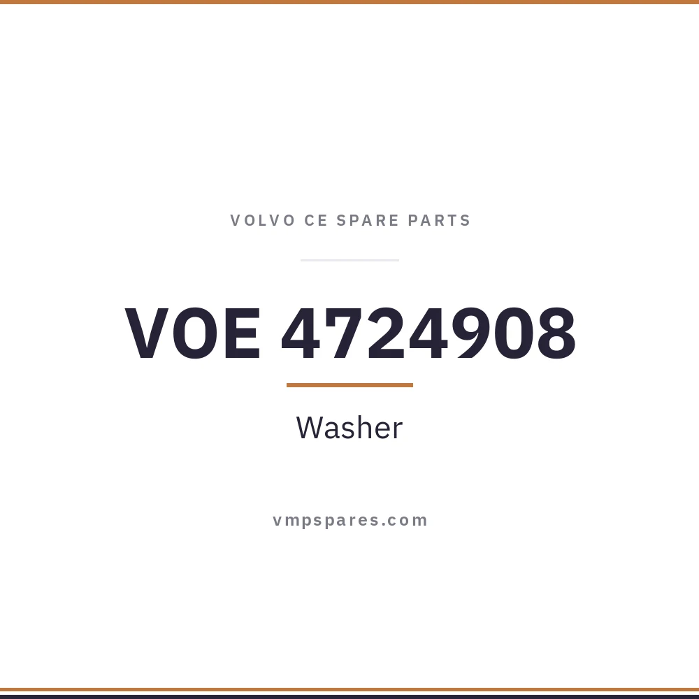 VOE 4724908 – Washer