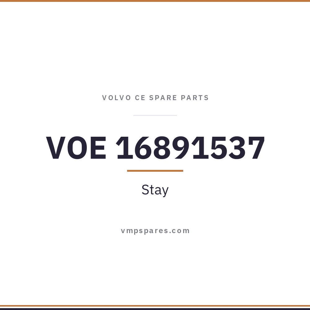 VOE 16891537 – Stay