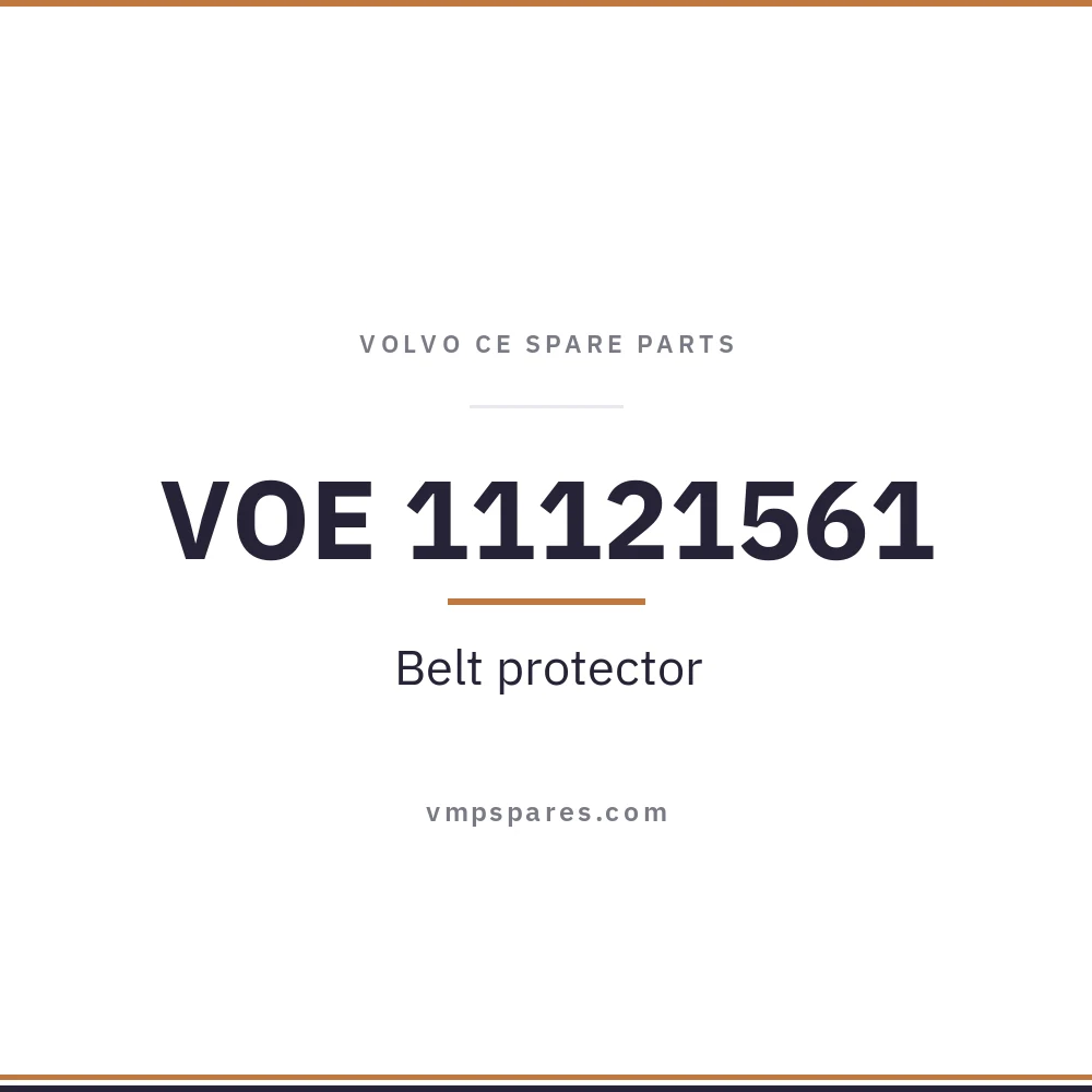 VOE 11121561 – Belt protector