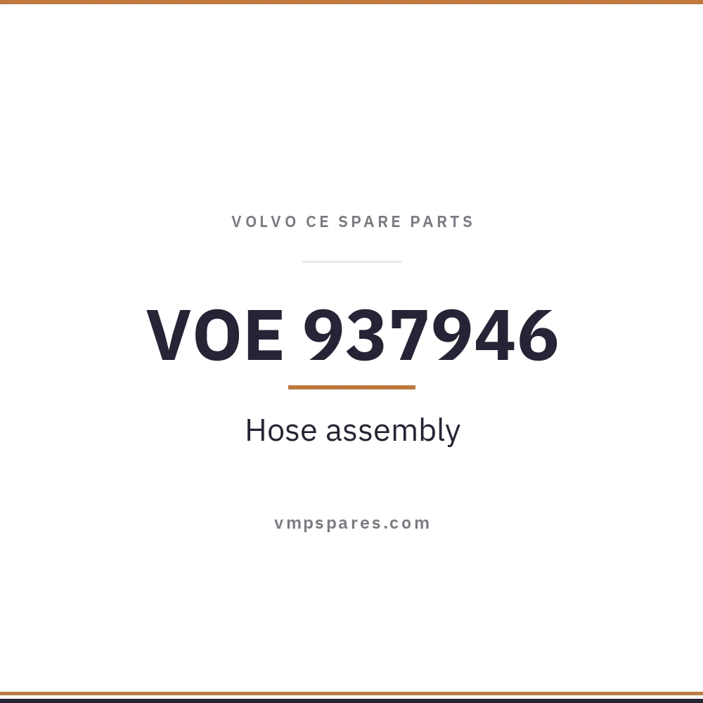 VOE 937946 – Hose assembly
