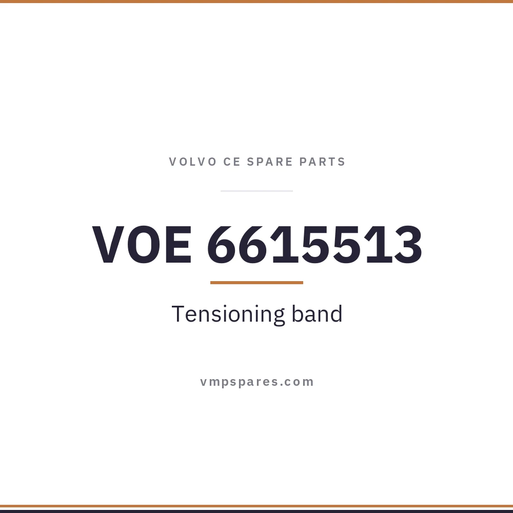 VOE 6615513 – Tensioning band
