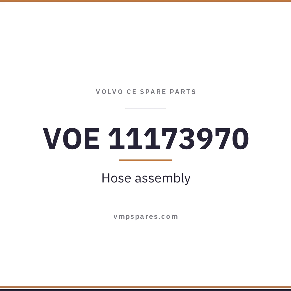 VOE 11173970 – Hose assembly