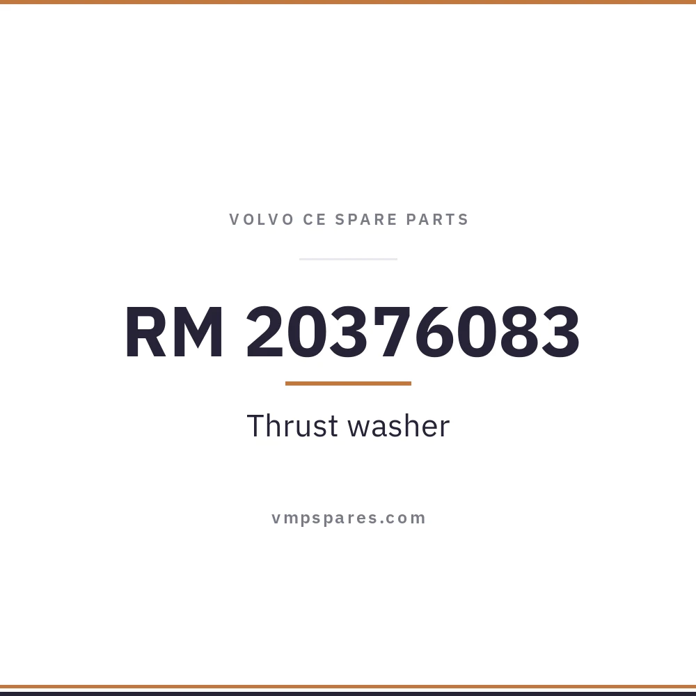 RM 20376083 – Thrust washer
