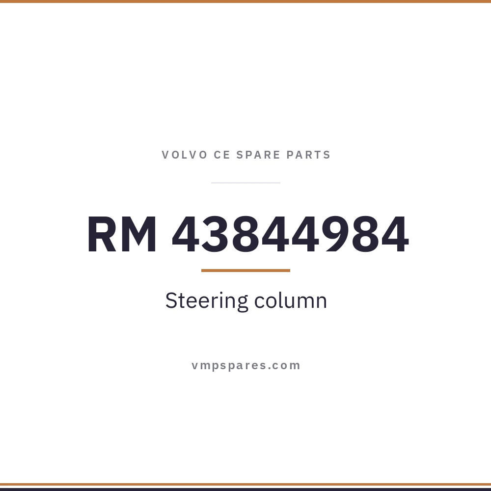 RM 43844984 – Steering column