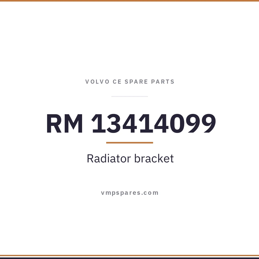 RM 13414099 – Radiator bracket