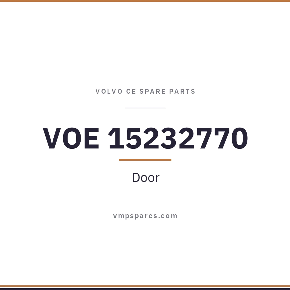 VOE 15232770 – Door
