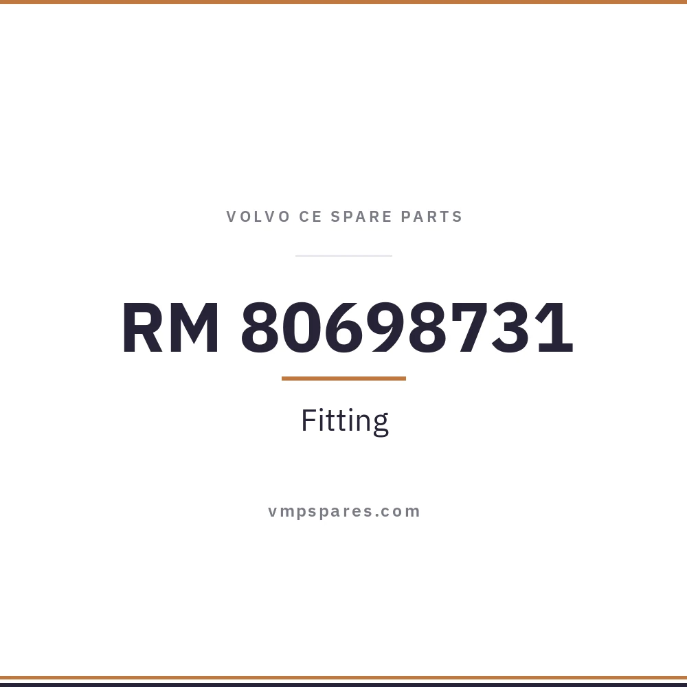RM 80698731 – Fitting