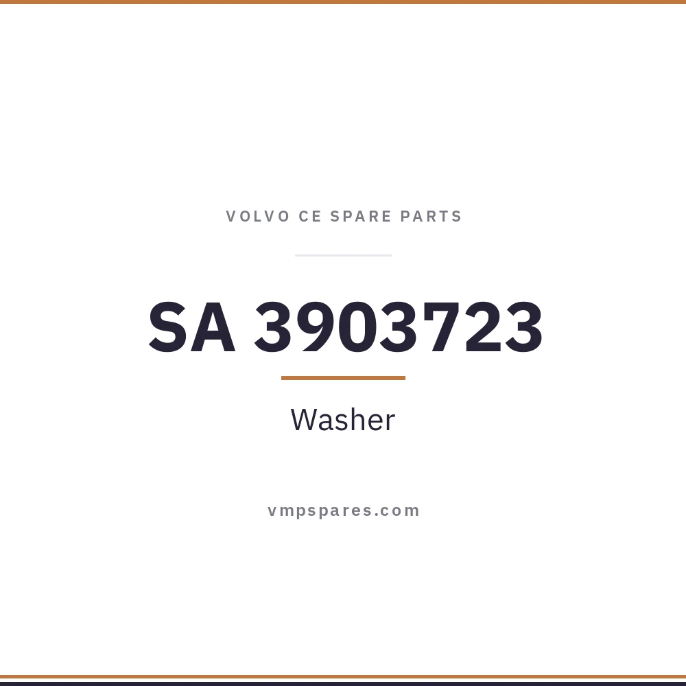 SA 3903723 – Washer