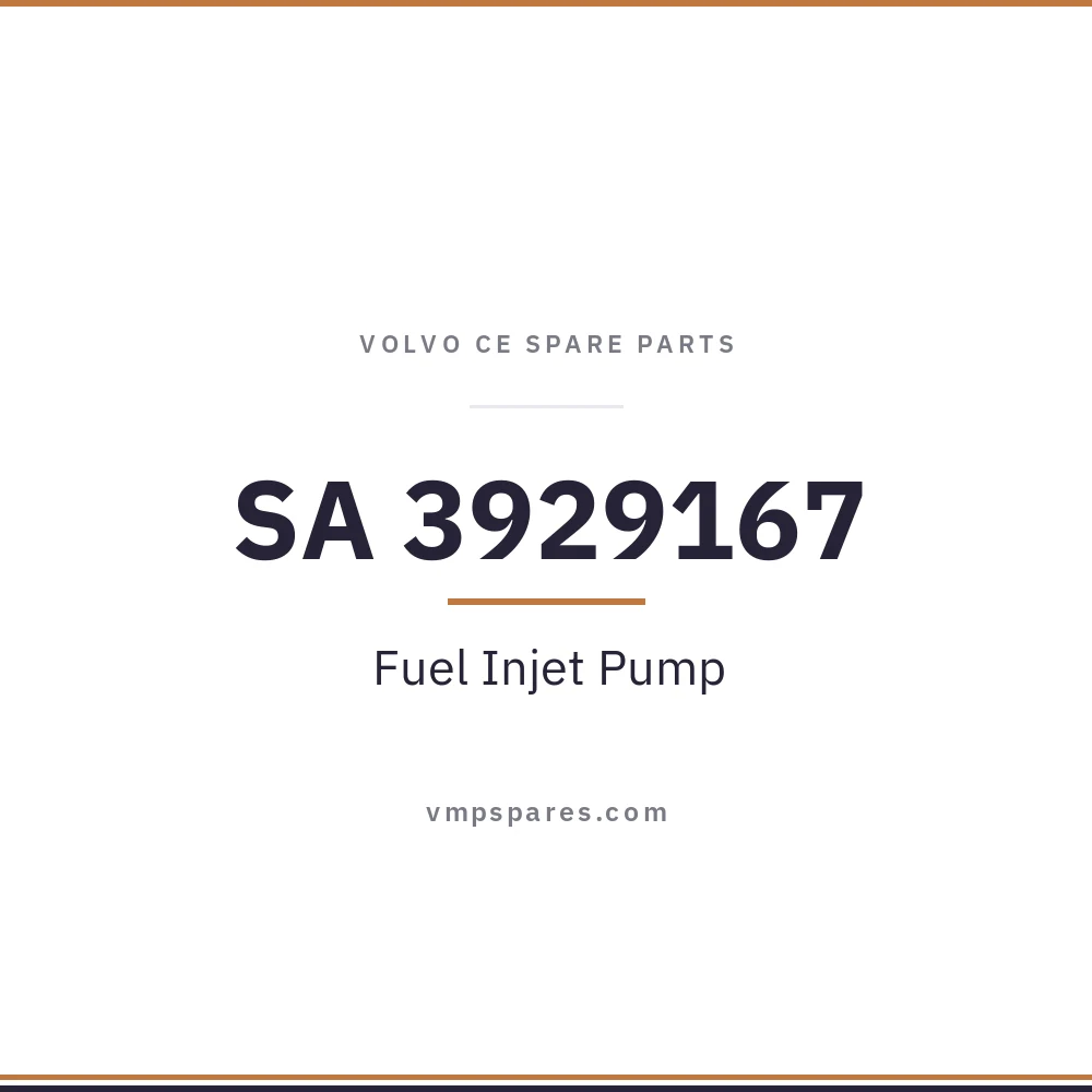 SA 3929167 – Fuel Injet Pump