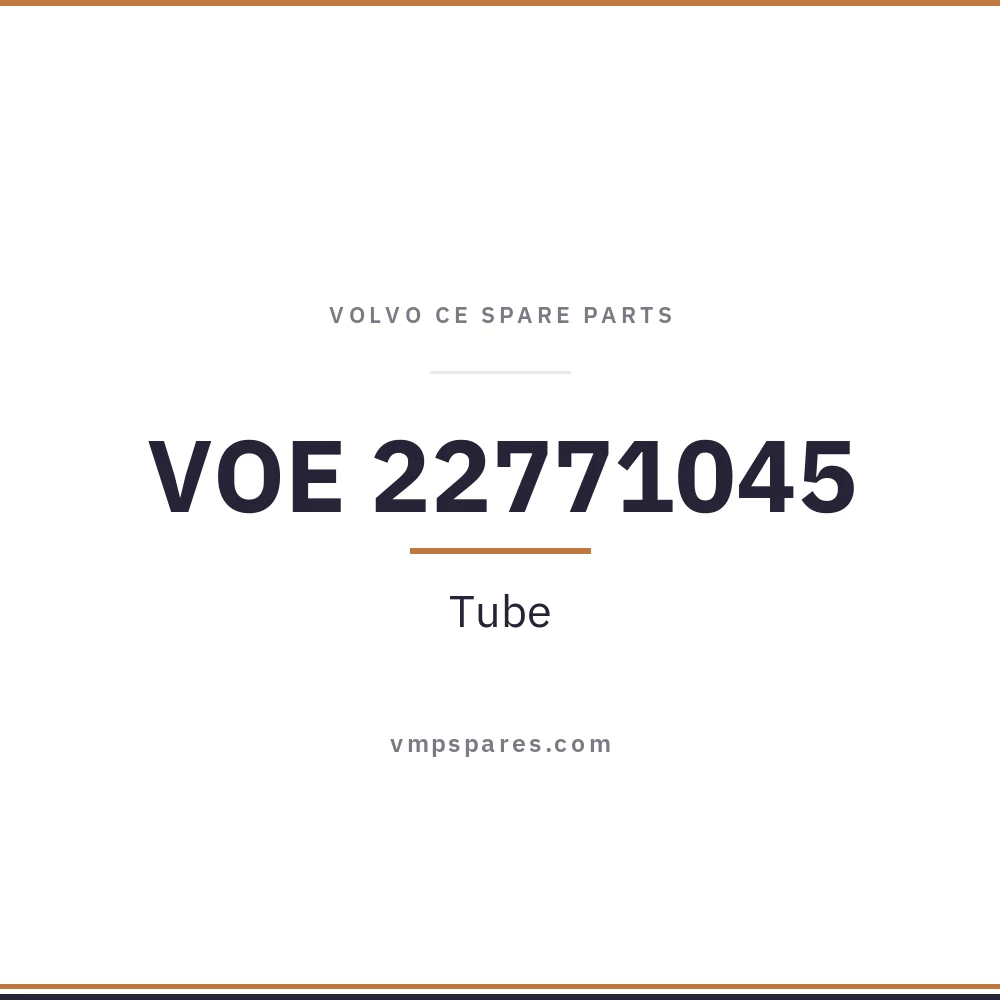 VOE 22771045 – Tube