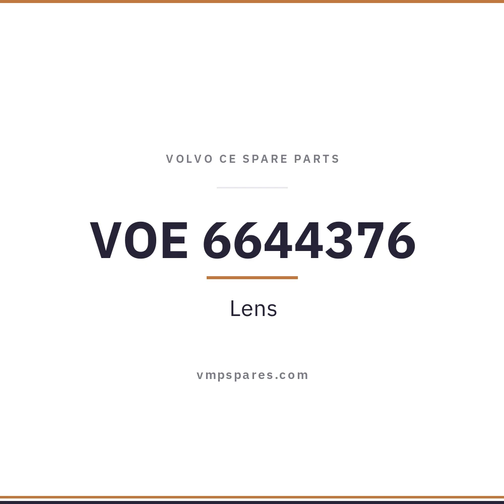 VOE 6644376 – Lens