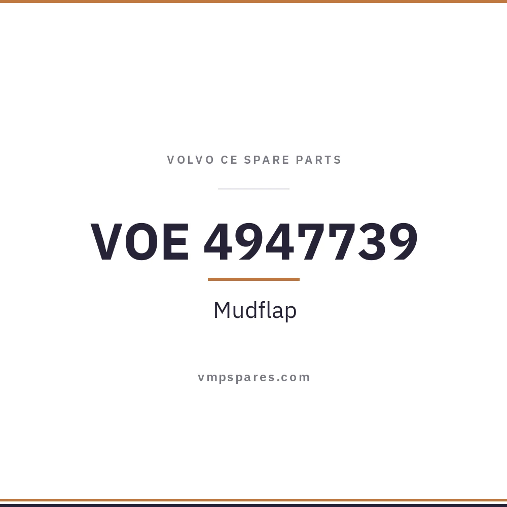 VOE 4947739 – Mudflap