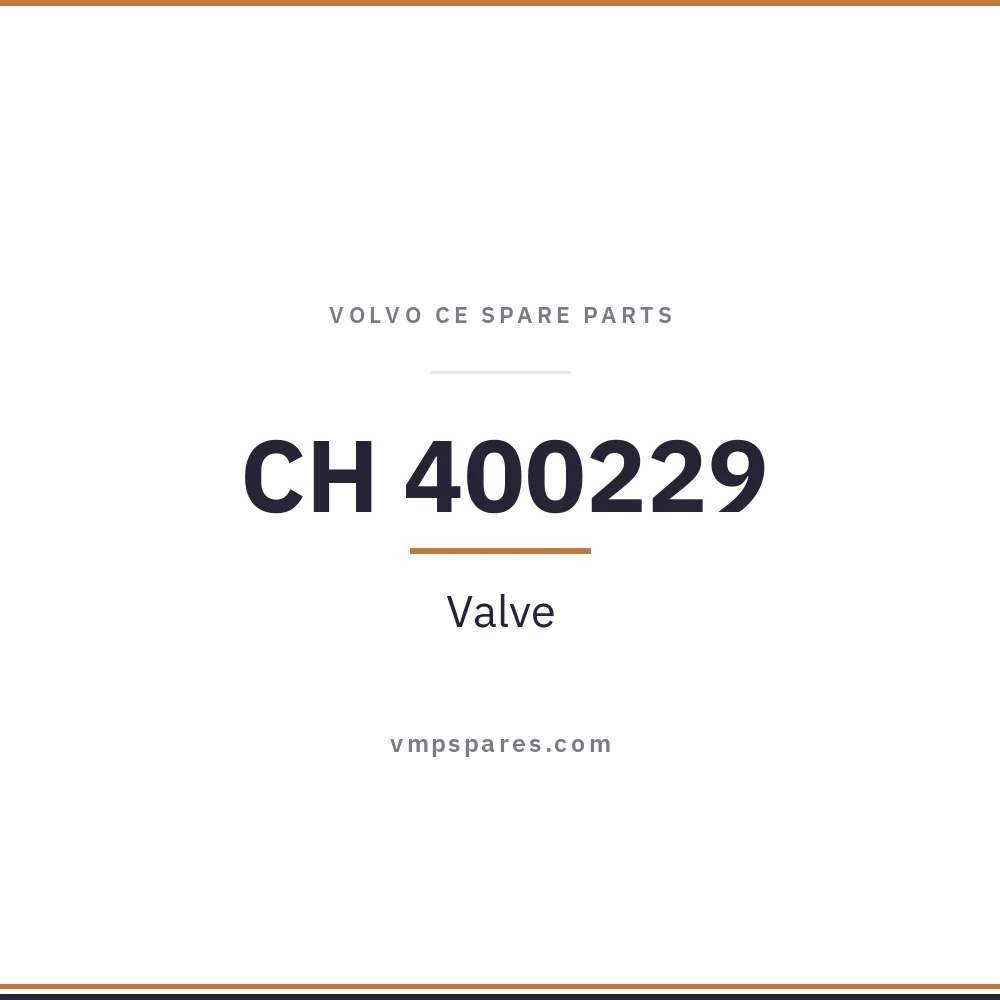 CH 400229 – Valve