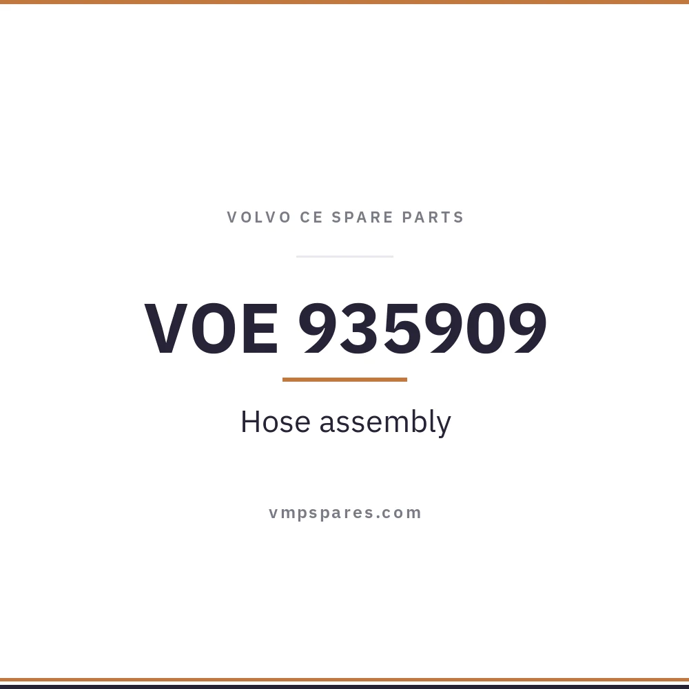 VOE 935909 – Hose assembly