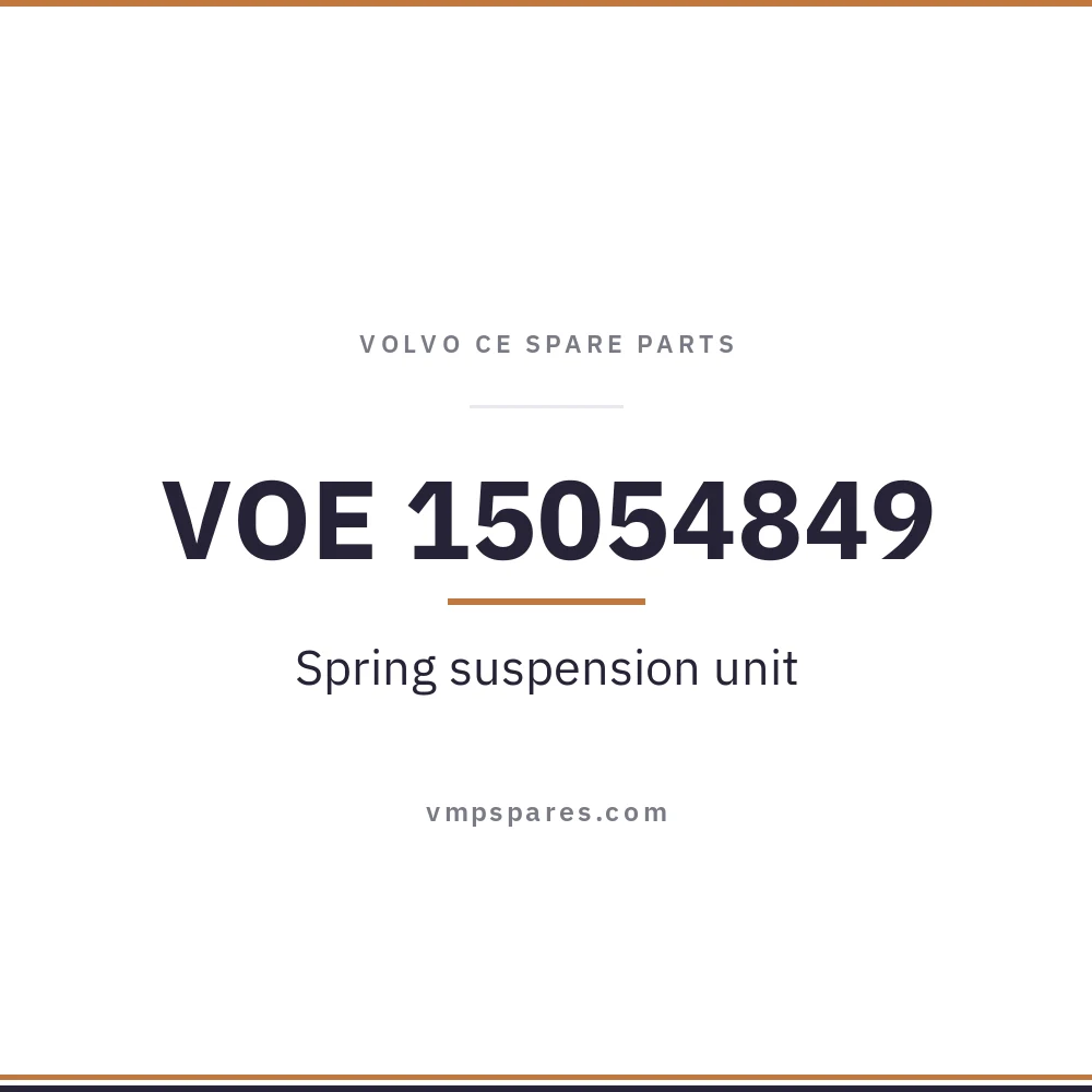 VOE 15054849 – Spring suspension unit