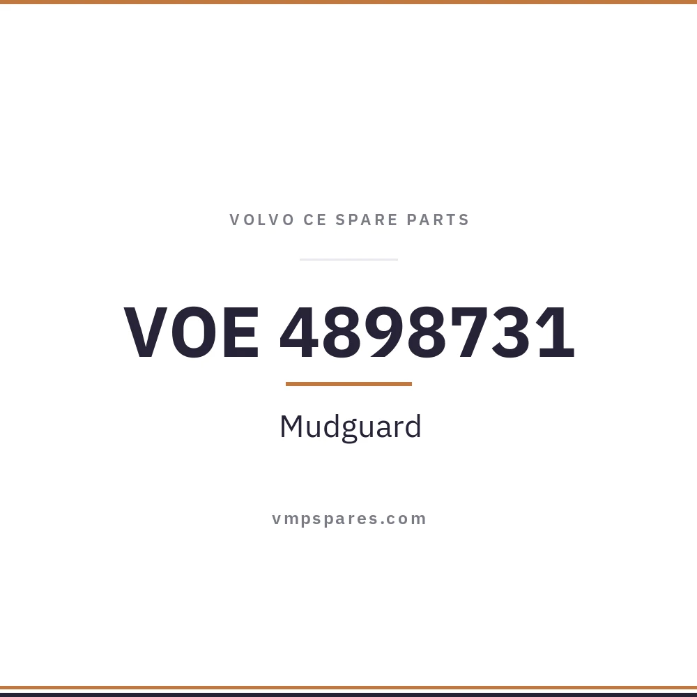 VOE 4898731 – Mudguard