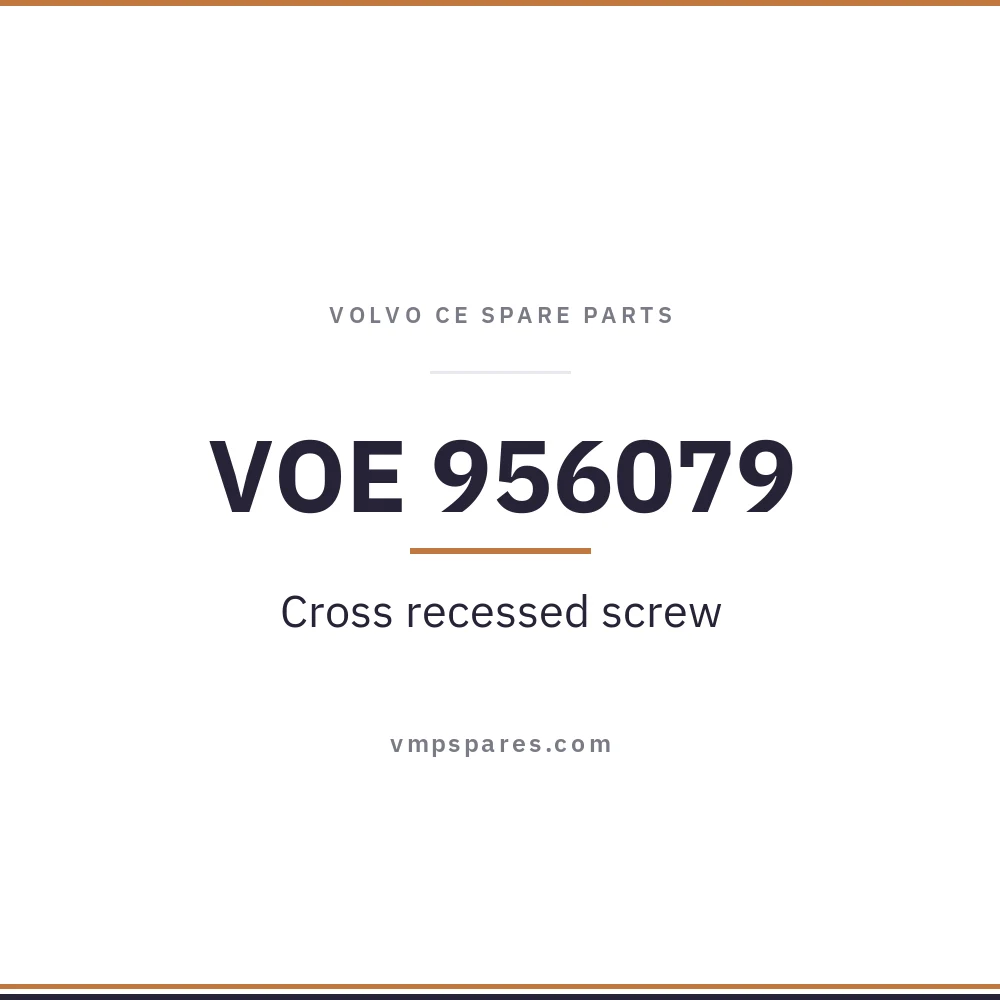 VOE 956079 – Cross recessed screw
