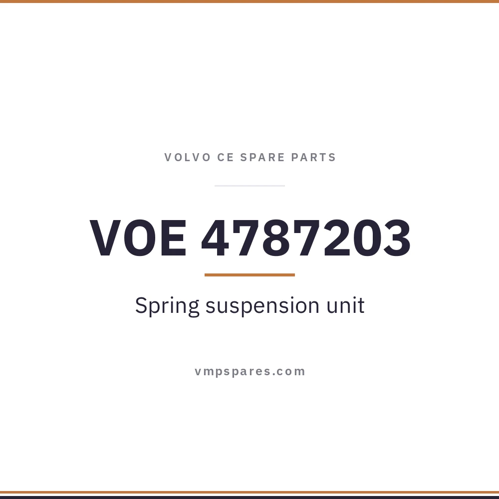 VOE 4787203 – Spring suspension unit