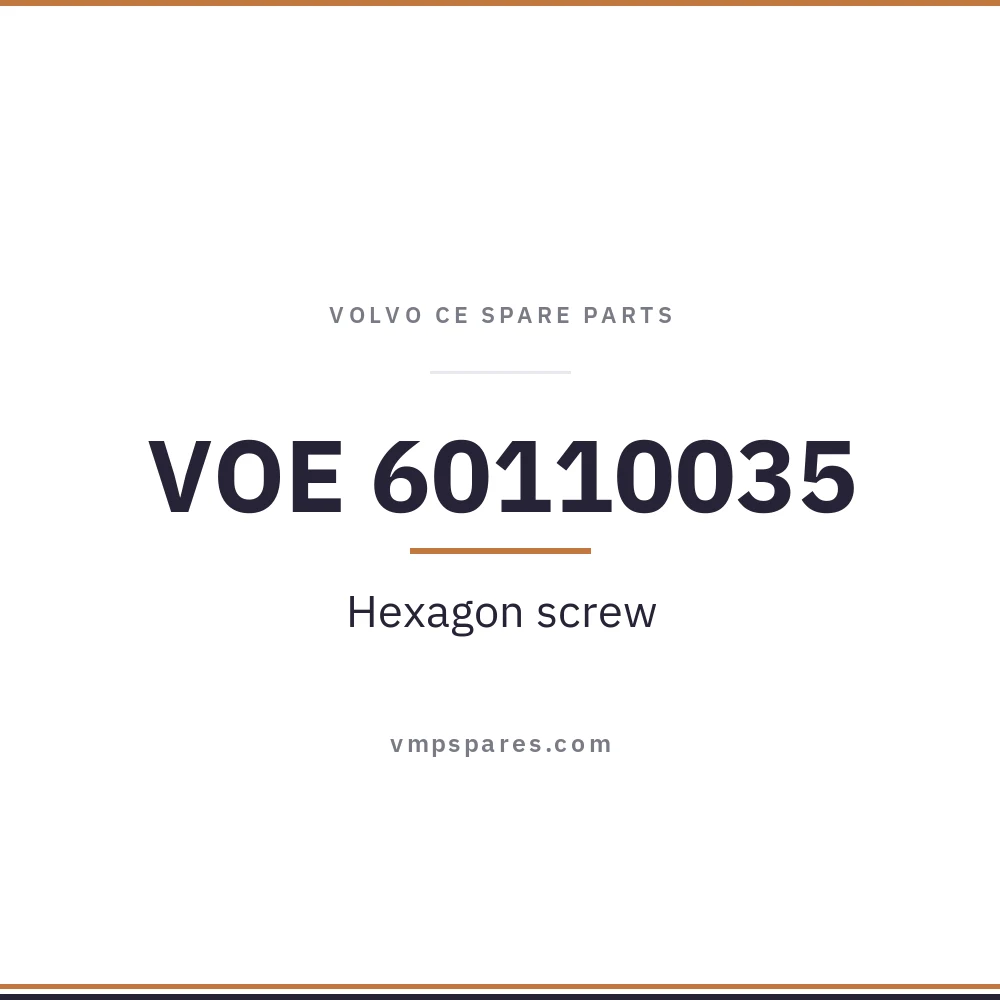 VOE 60110035 – Hexagon screw