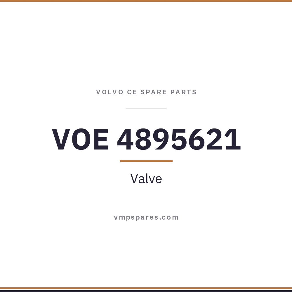 VOE 4895621 – Valve