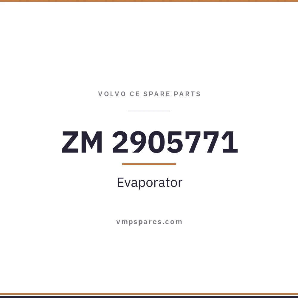 ZM 2905771 – Evaporator