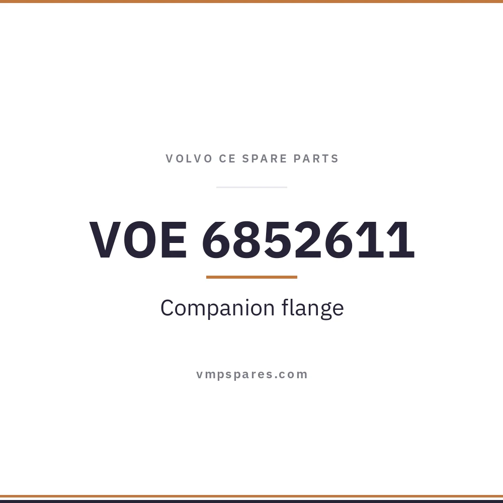 VOE 6852611 – Companion flange