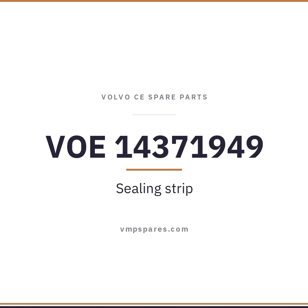 VOE 14371949 – Sealing strip