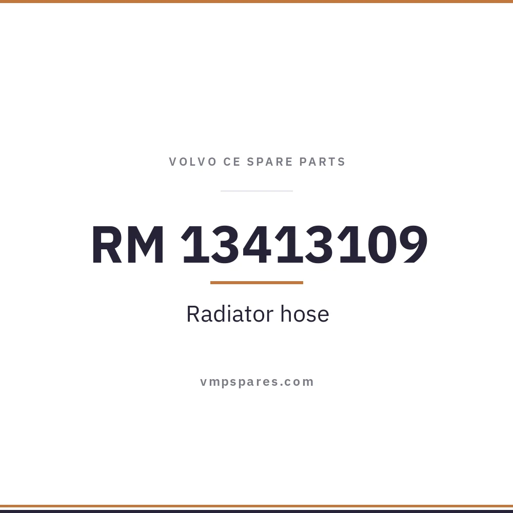 RM 13413109 – Radiator hose