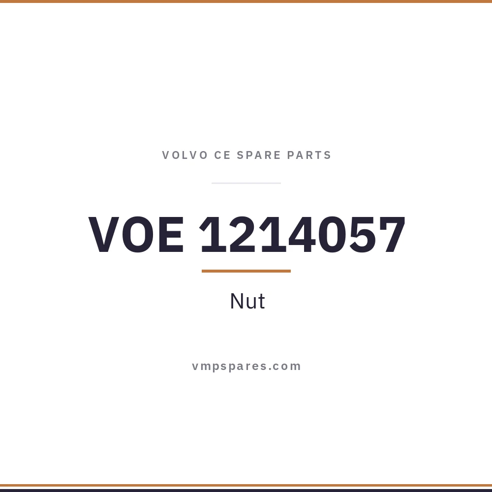 VOE 1214057 – Nut